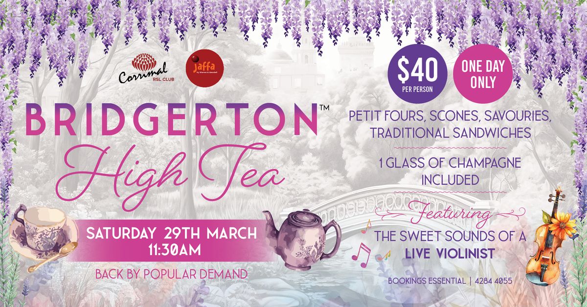 Bridgerton High Tea