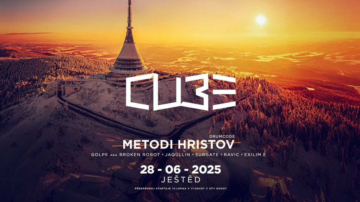 CUBE \u22c0 JE\u0160T\u011aD invites METODI HRISTOV