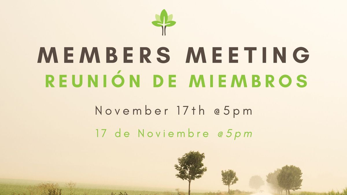 Members Meeting