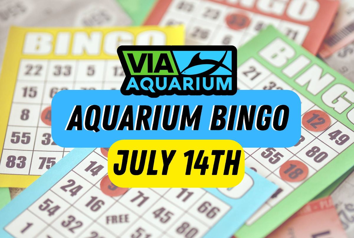 Via Aquarium Bingo - July 14th