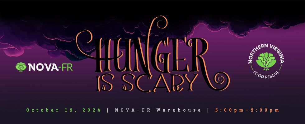 Hunger Is Scary - NOVA-FR's Annual Fundraiser