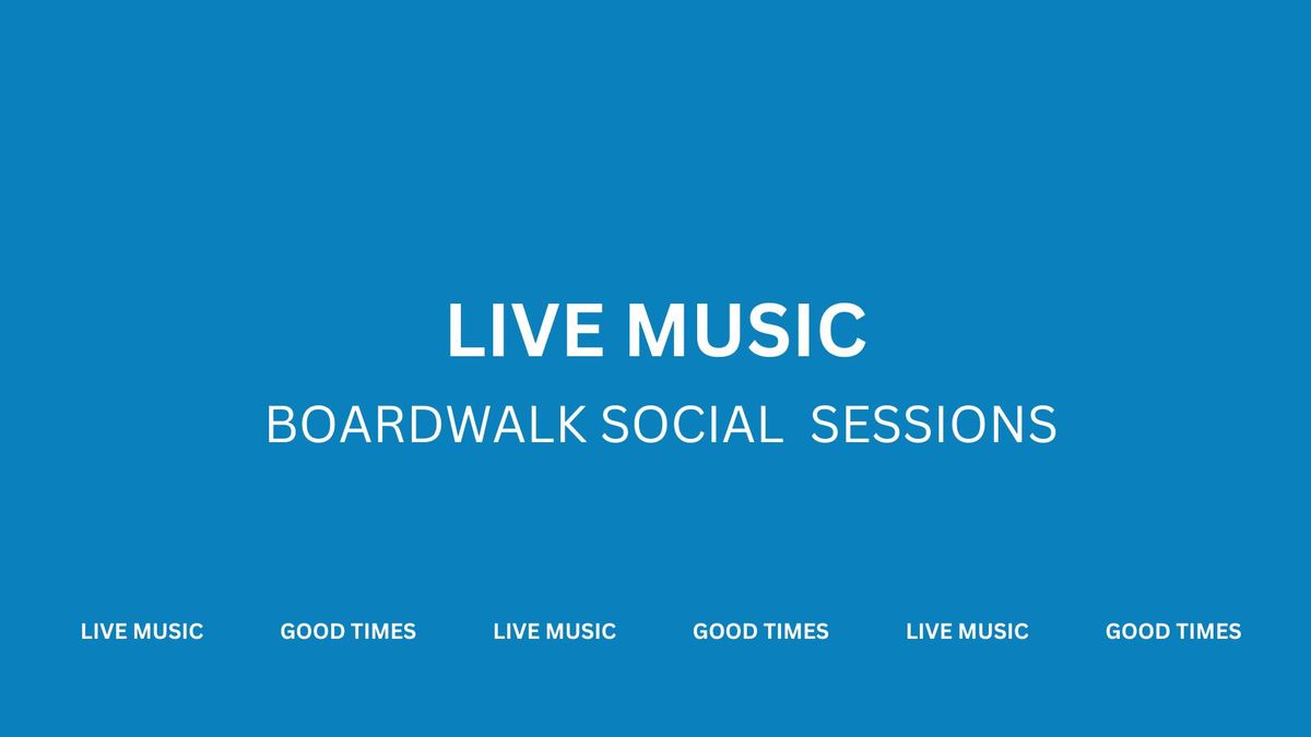 LIVE MUSIC: Drewboy | Boardwalk Social Sessions