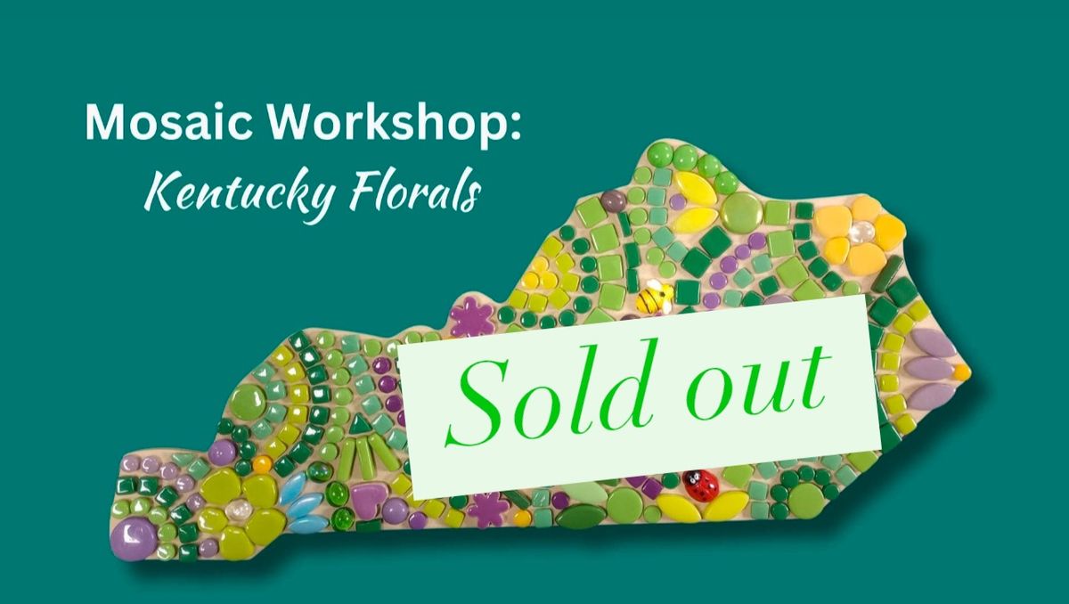 Kentucky Florals Mosaic Workshop at Oak & Moore