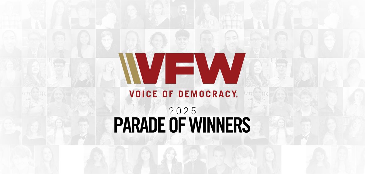 VFW Voice of Democracy Parade of Winners 2025