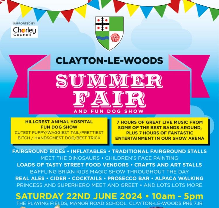 Clayton-le-Woods Summer Fair 2024
