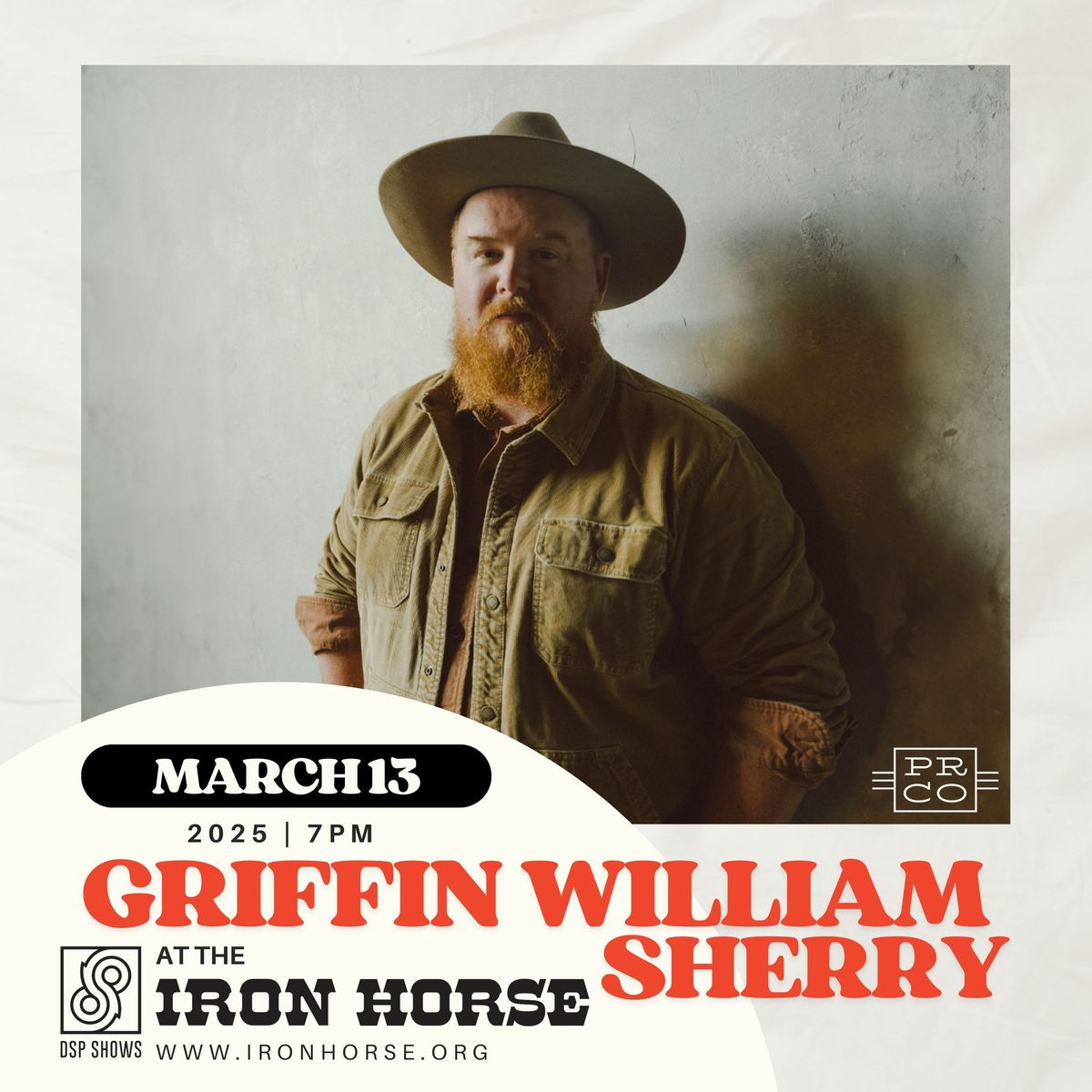 Griffin William Sherry w\/ Cold Chocolate at The Iron Horse