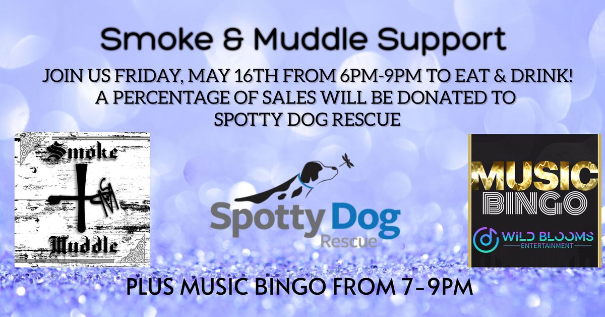 Smoke & Muddle Support Spotty Dog Rescue