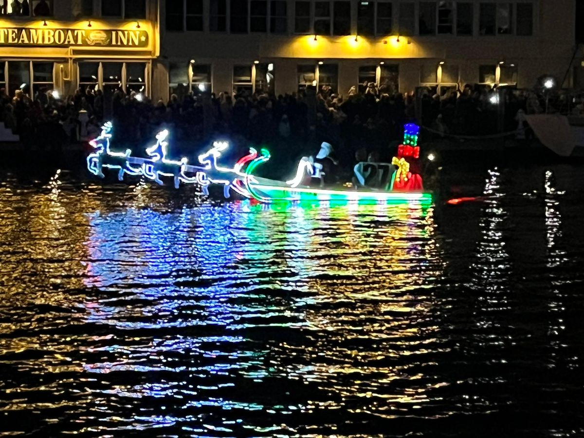 2024 Santa Arrives by Tug Boat, Tree Lighting and the Holiday Lighted Boat Parade