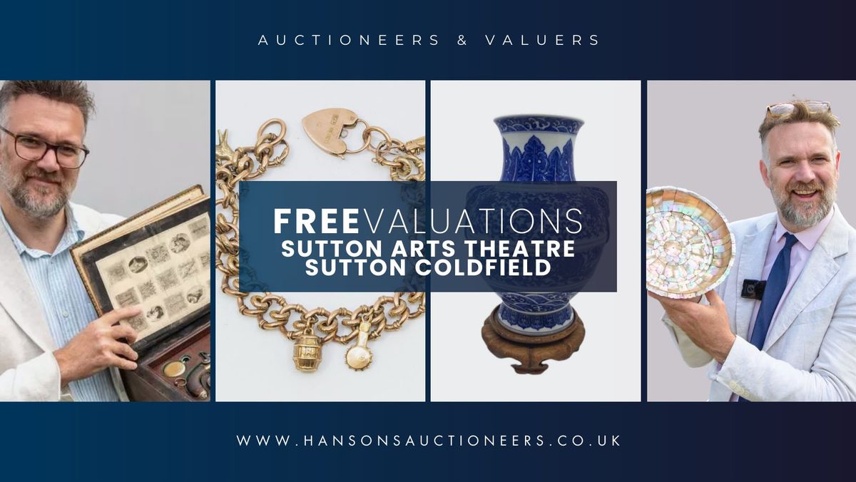 Sutton Coldfield Valuation Day: Jewellery & Antique Valuations