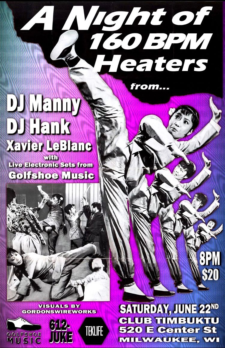  A Night of 160 BPM Heaters; DJ Manny @ Club Timbuktu