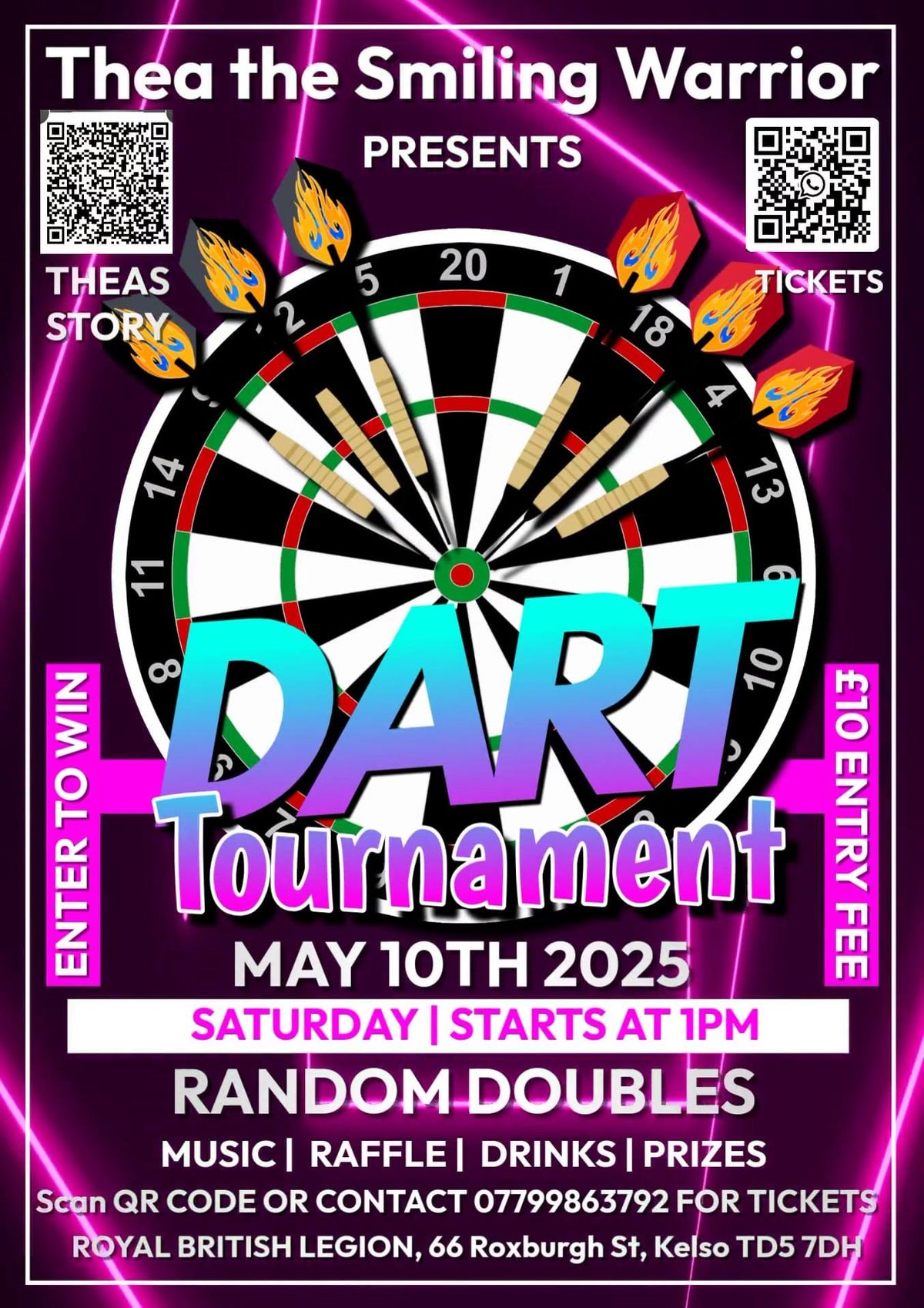 Charity darts tournament\ud83c\udfaf 