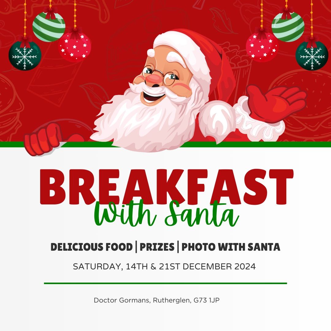 Breakfast with Santa at Doctor Gormans!