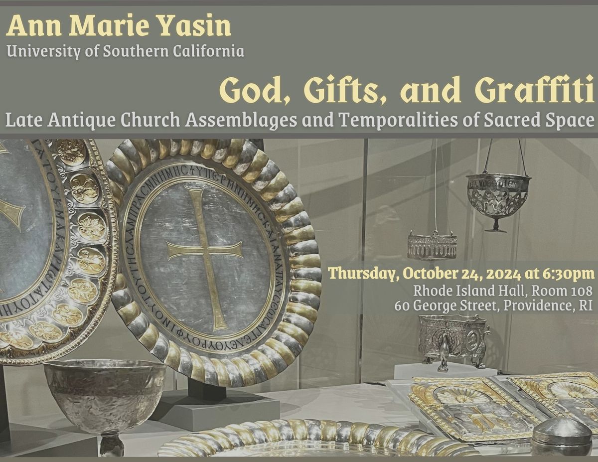  Lecture by Ann Marie Yasin | God, Gifts, and Graffiti