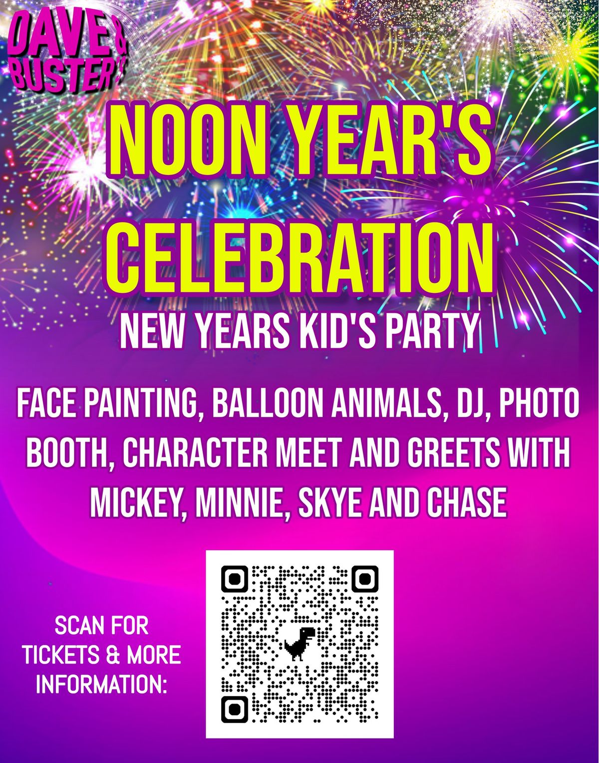 Noon Year's Eve Kids Celebration