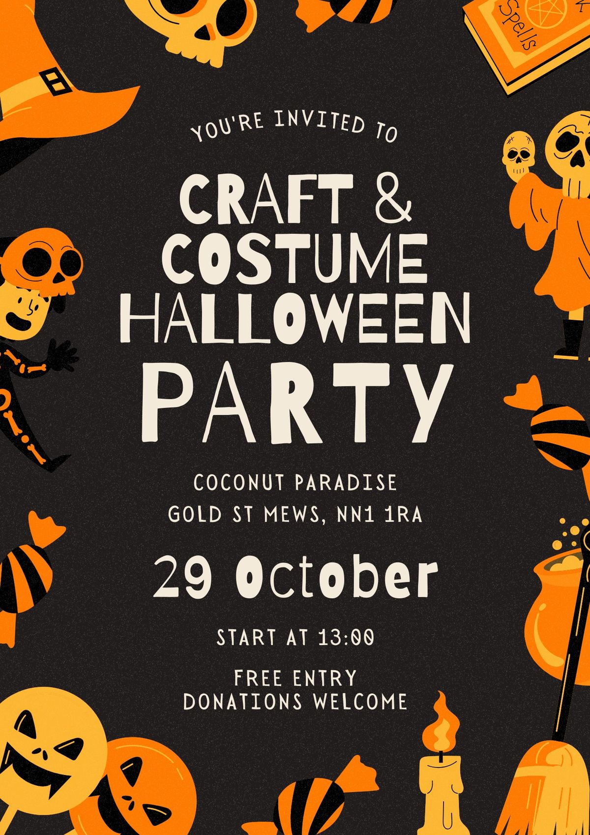 Kids Halloween Craft Party \ud83d\udc7b