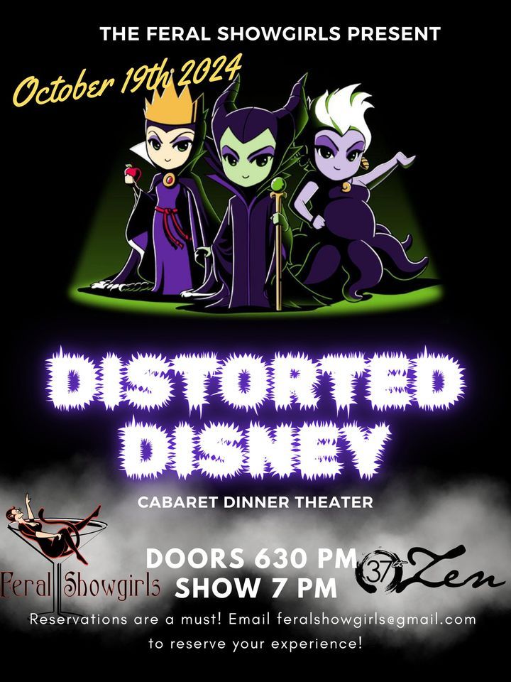 Cabaret Dinner Theater Distorted Disney!