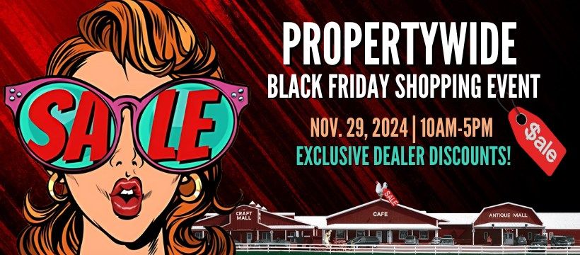 BLACK FRIDAY Shopping Event at the Wisconsin Dells Craft Mall Property