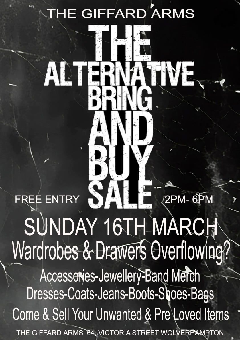 The Alternative Bring & Buy Sale at The Giffard Arms 