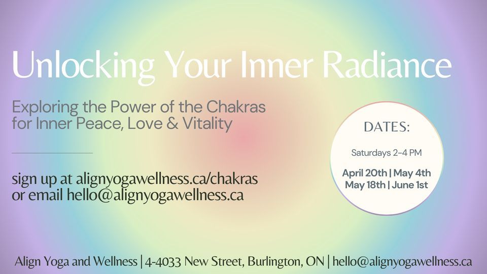 Unlocking Your Inner Radiance | Exploring the Power of the Chakras for Inner Peace, Love & Vitality