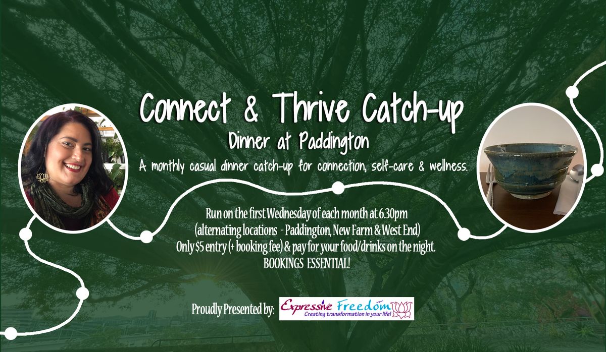 Connect & Thrive Catch-up Dinner at Paddington