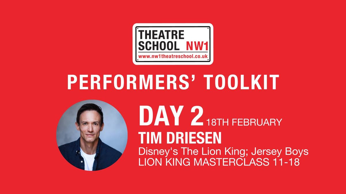 NW1 Performers' Toolkit - LION KING MASTERCLASS