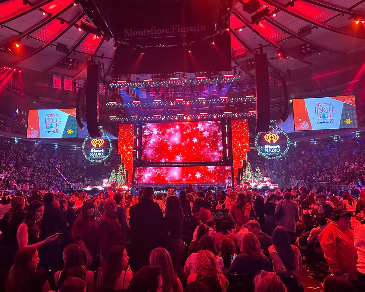 iHeartRadio Jingle Ball at Madison Square Garden New York , Madison