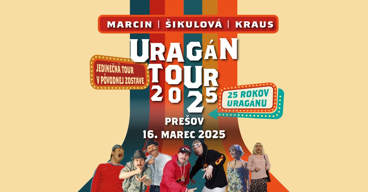 VYPREDAN\u00c9: 2x URAG\u00c1N 25 ROKOV TOUR 2025 - PRE\u0160OV