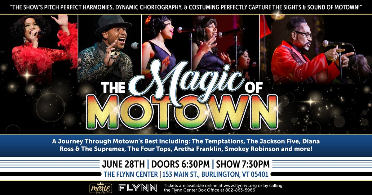 The Magic of Motown - Burlington, VT