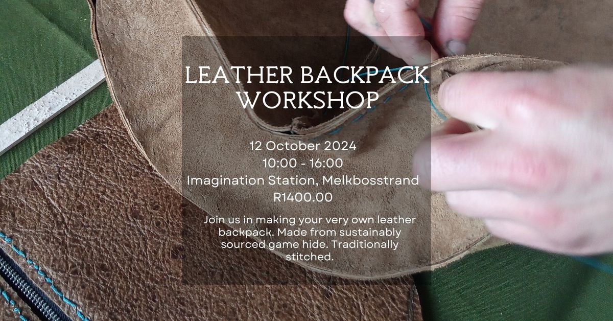 Leather Backpack Workshop