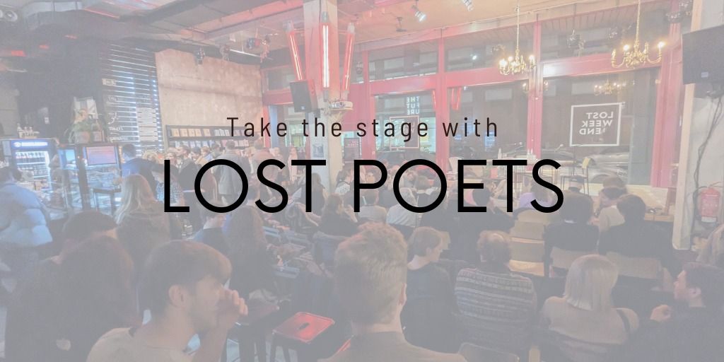 Lost Poets: Open Mic Poetry at Lost Weekend Book Caf\u00e9