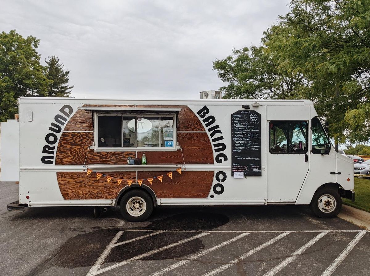 Around Baking Co Food Truck at Woodchip Campground