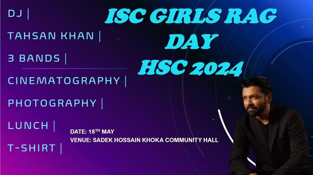 Ideal School and College HSC -24 (Rag Day)