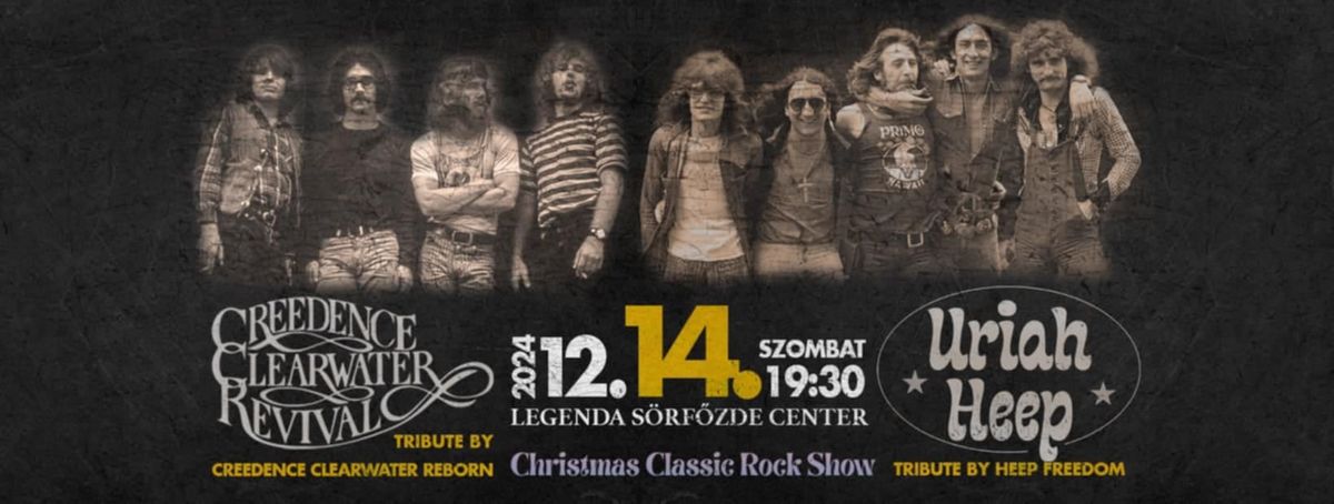 CCReborn - CCR tribute \/ Heep Freedom koncert! Legenda s\u00f6rf\u0151zde