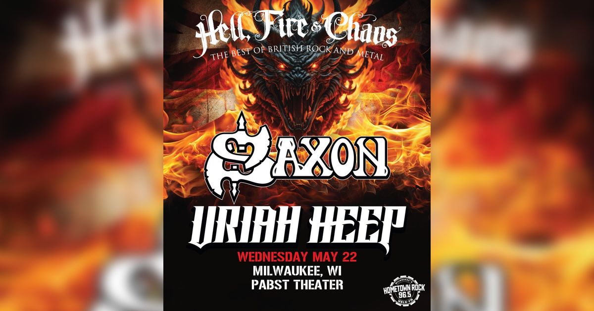 Saxon & Uriah Heep at Pabst Theater