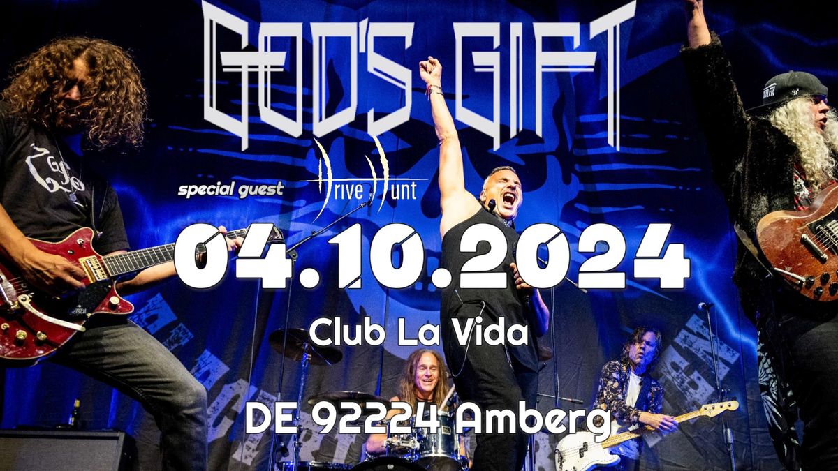 God's Gift and Drive Hunt Live im Club LaVida Amberg