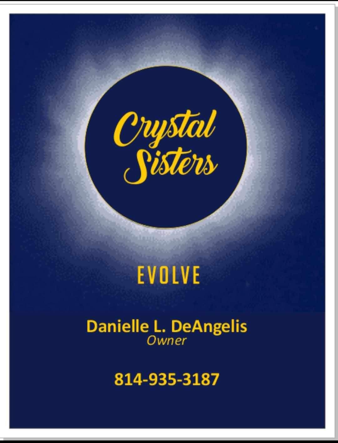 Crystal Sister\u2019s LLC \u201cPop Up\u201d Event with Danielle DeAngelis also known as Pete WP! 