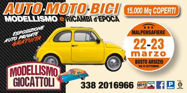 MOSTRA SCAMBIO AUTO E MOTO D'EPOCA BUSTO ARSIZIO