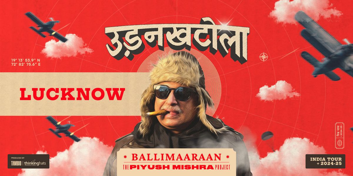 UdanKhatola - Ballimaaraan by Piyush Mishra at Benaroya Hall - Taper Auditorium