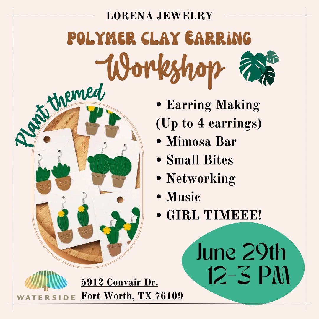 Lorena's Plant-Themed Earring Workshop