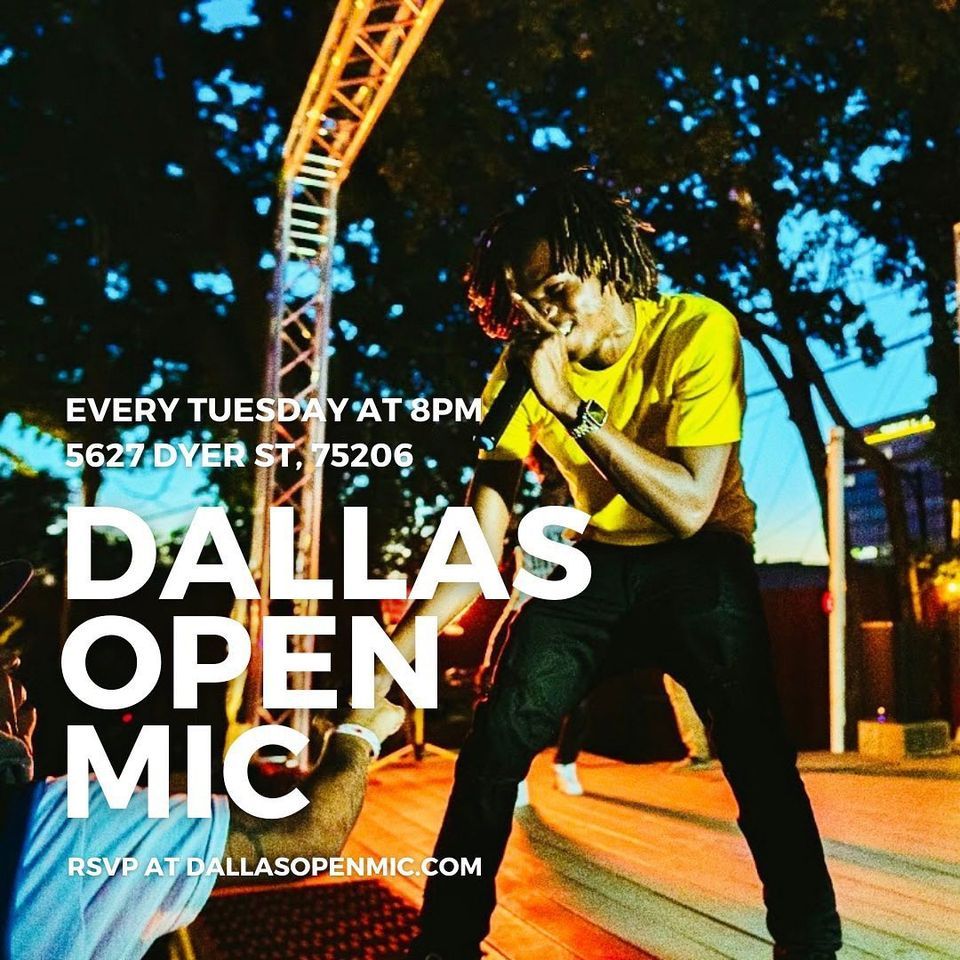 Dallas Open Mic - Oct 11, 2022