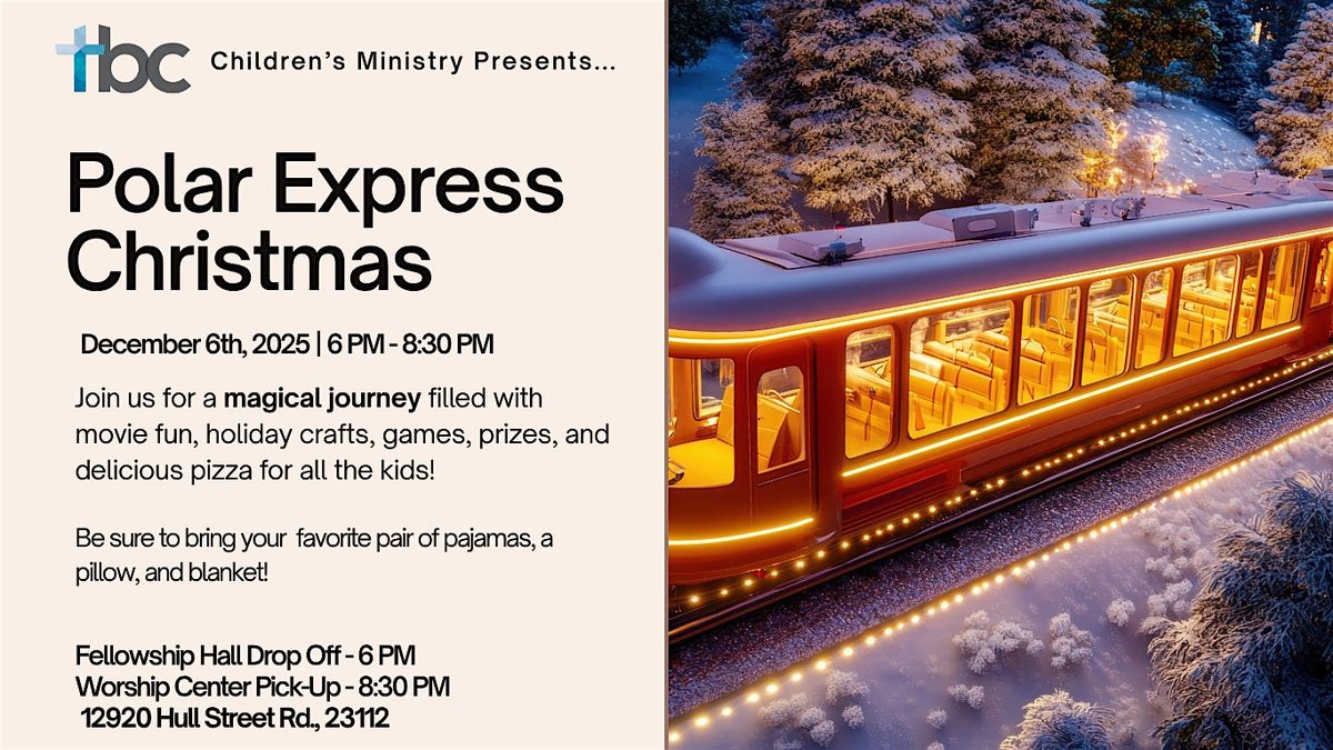 Polar Express Christmas Kids Event