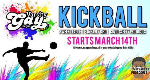 VGL Dallas: Queer+ Kickball - Spring 2021
