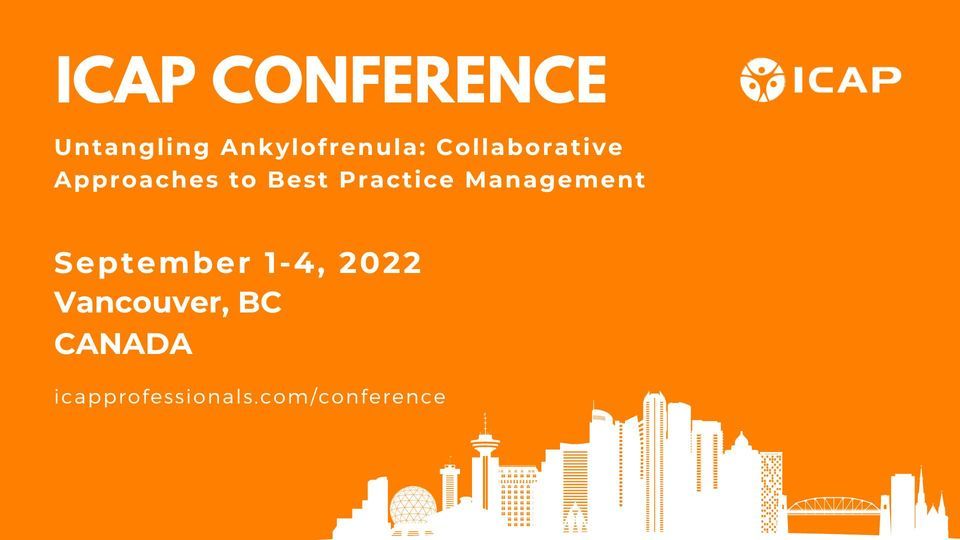 ICAP Conference 2022, Sheraton Vancouver Wall Centre, 1 September to 4