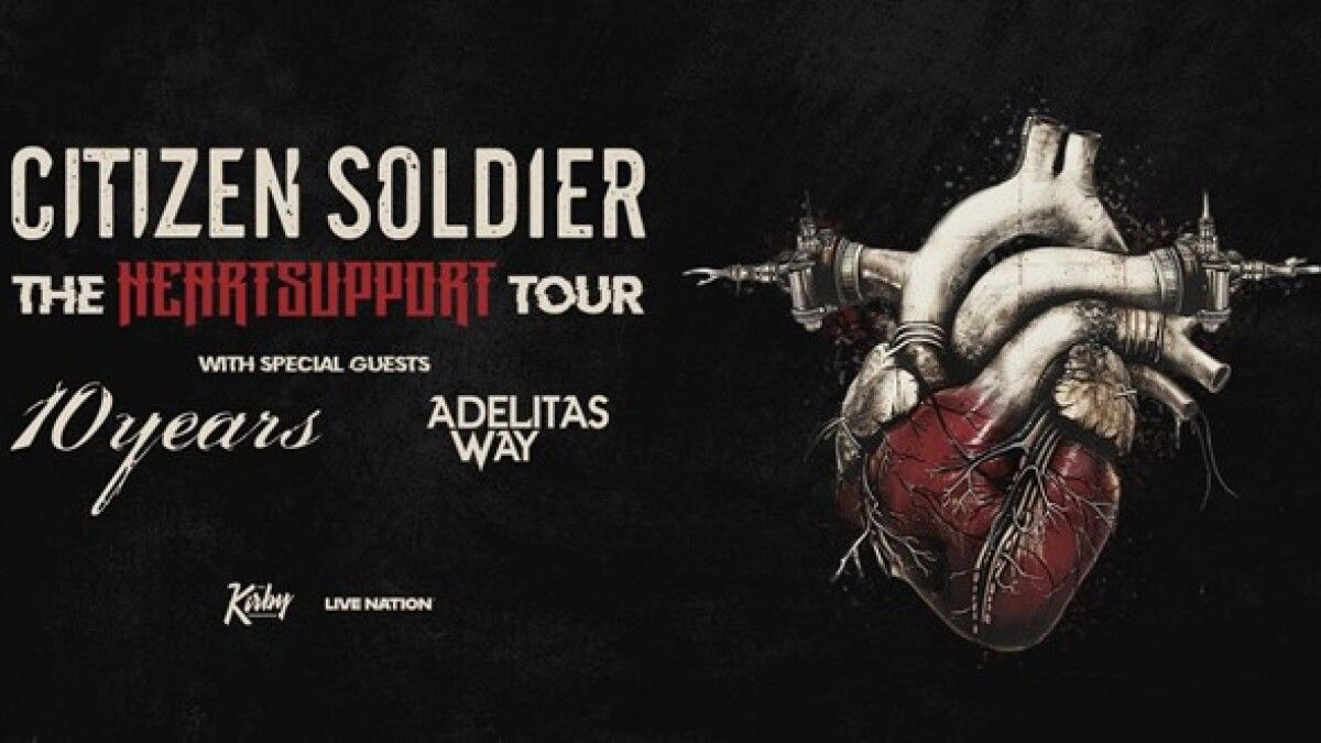 Parking Citizen Soldier with 10 Years and Adelitas Way