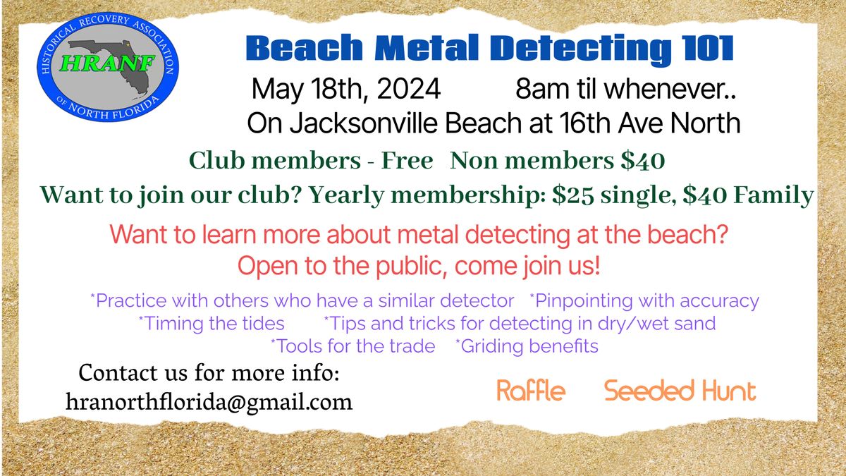 Beach Metal Detecting 101 