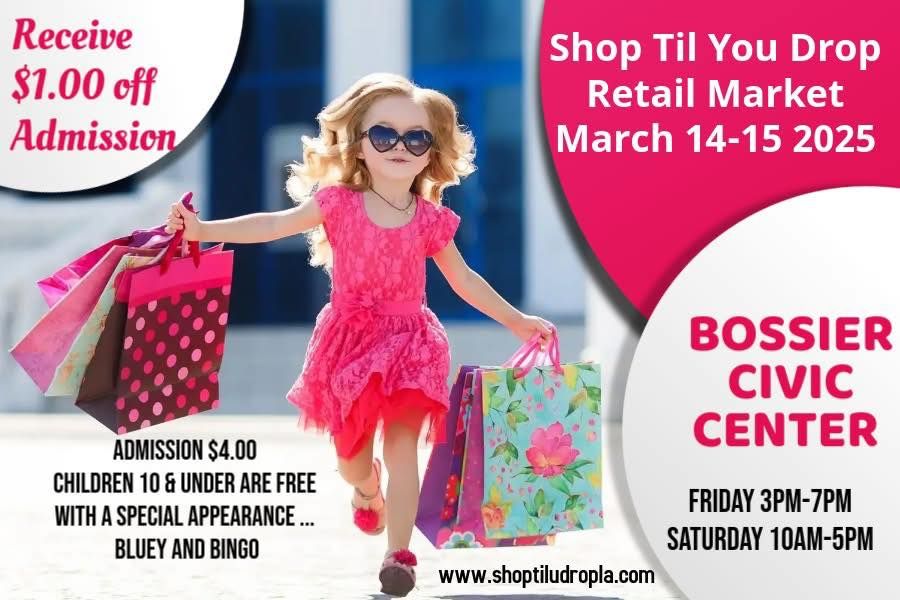 Shop Til You Drop Retail Market \u2013 March 14-15, 2025