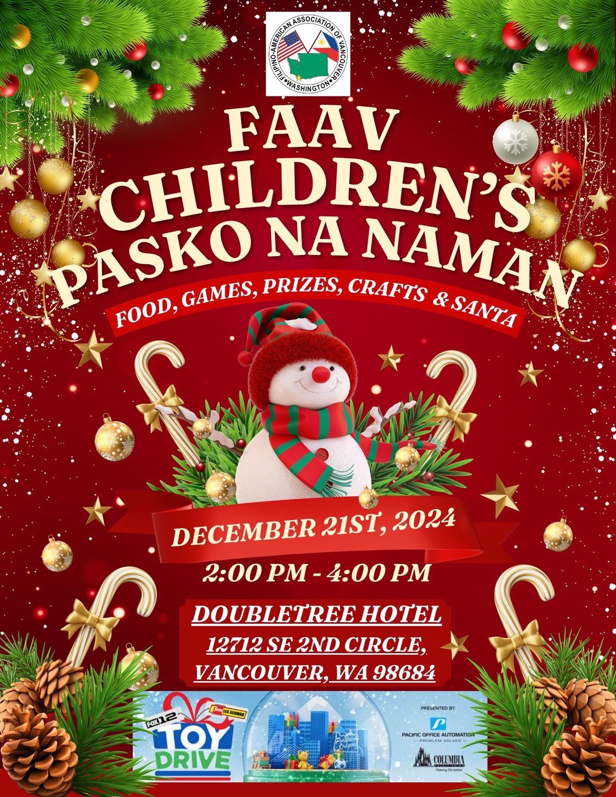 FAAV Children\u2019s Pasko Na Naman 2024