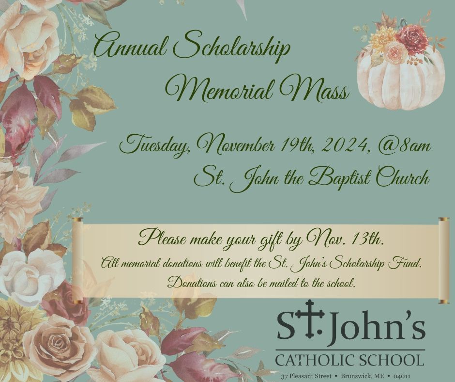 Annual Scholarship Memorial Mass