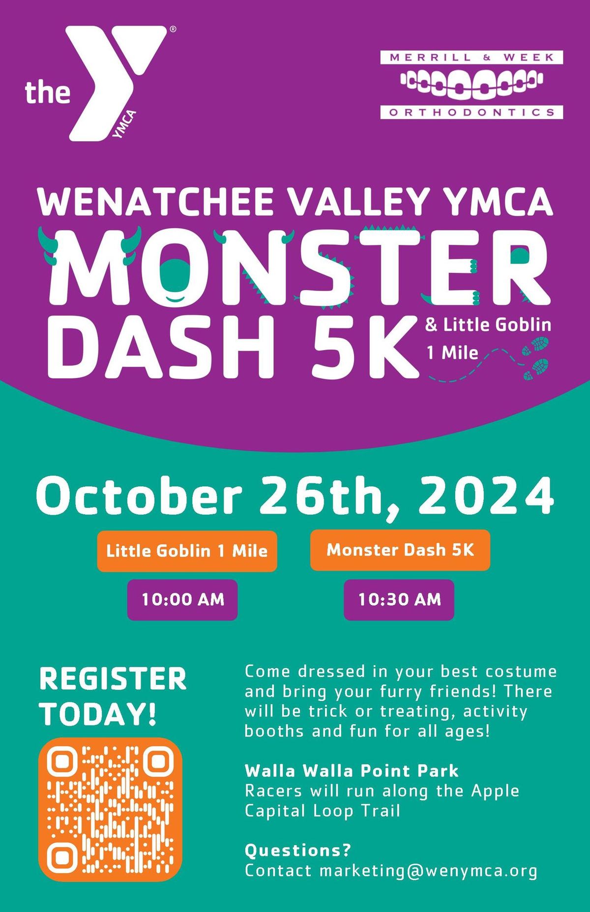 YMCA Monster Dash Fun Run