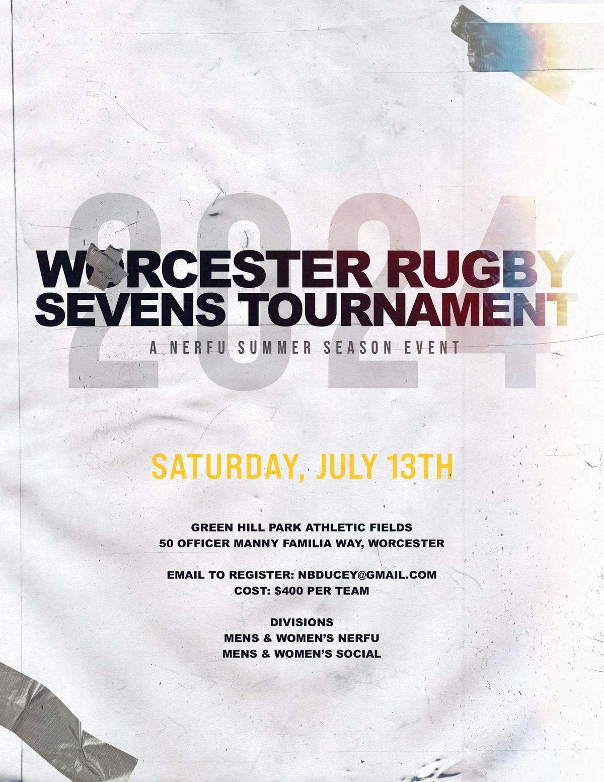 Worcester Rugby Sevens Tournament 2024